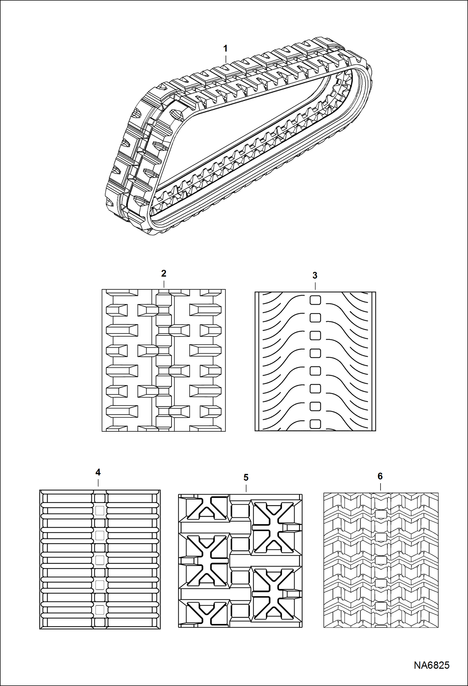 Схема запчастей Bobcat T-Series - TRACKS ACCESSORIES & OPTIONS