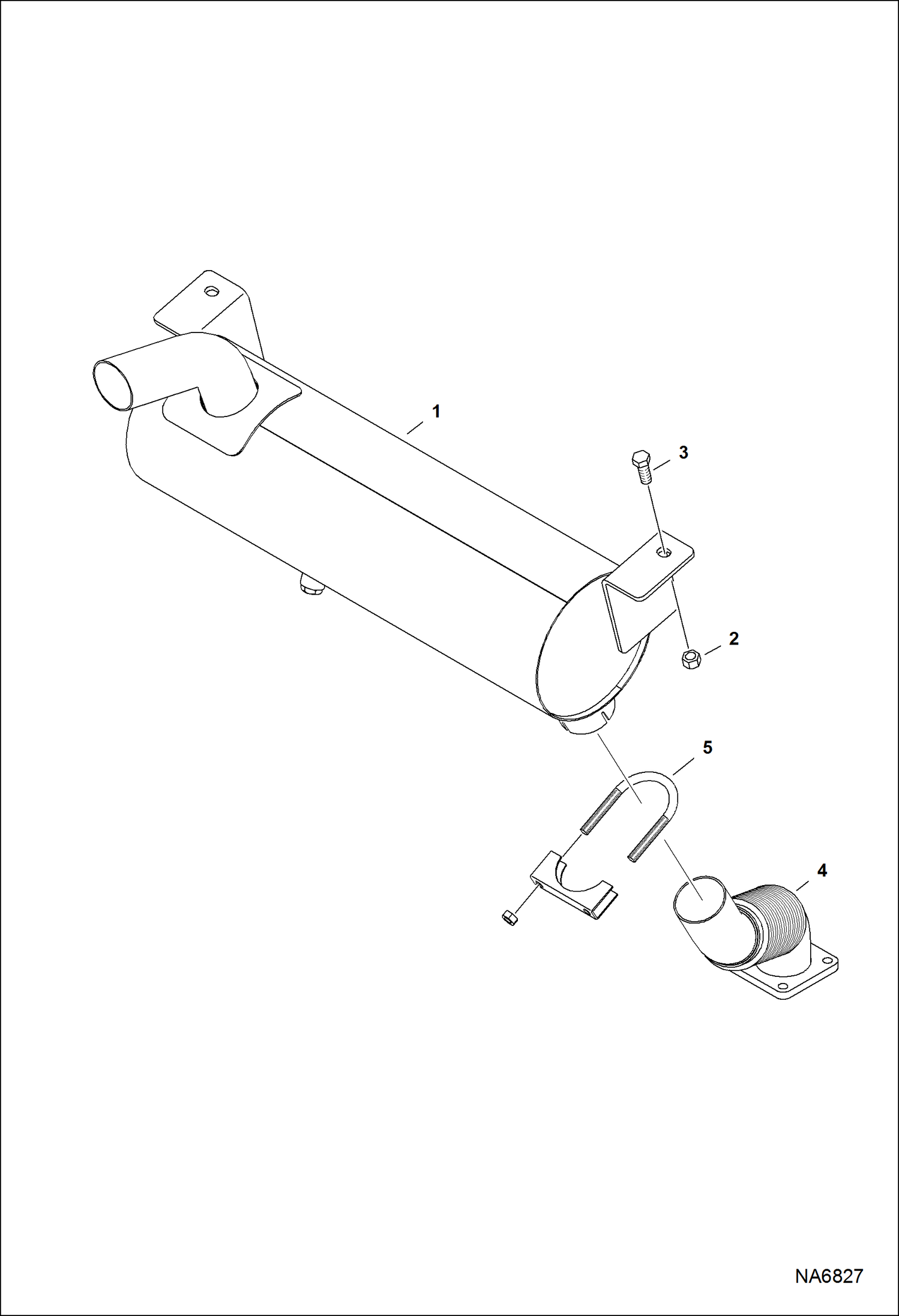 Схема запчастей Bobcat S-Series - MUFFLER PURIFIER ACCESSORIES & OPTIONS