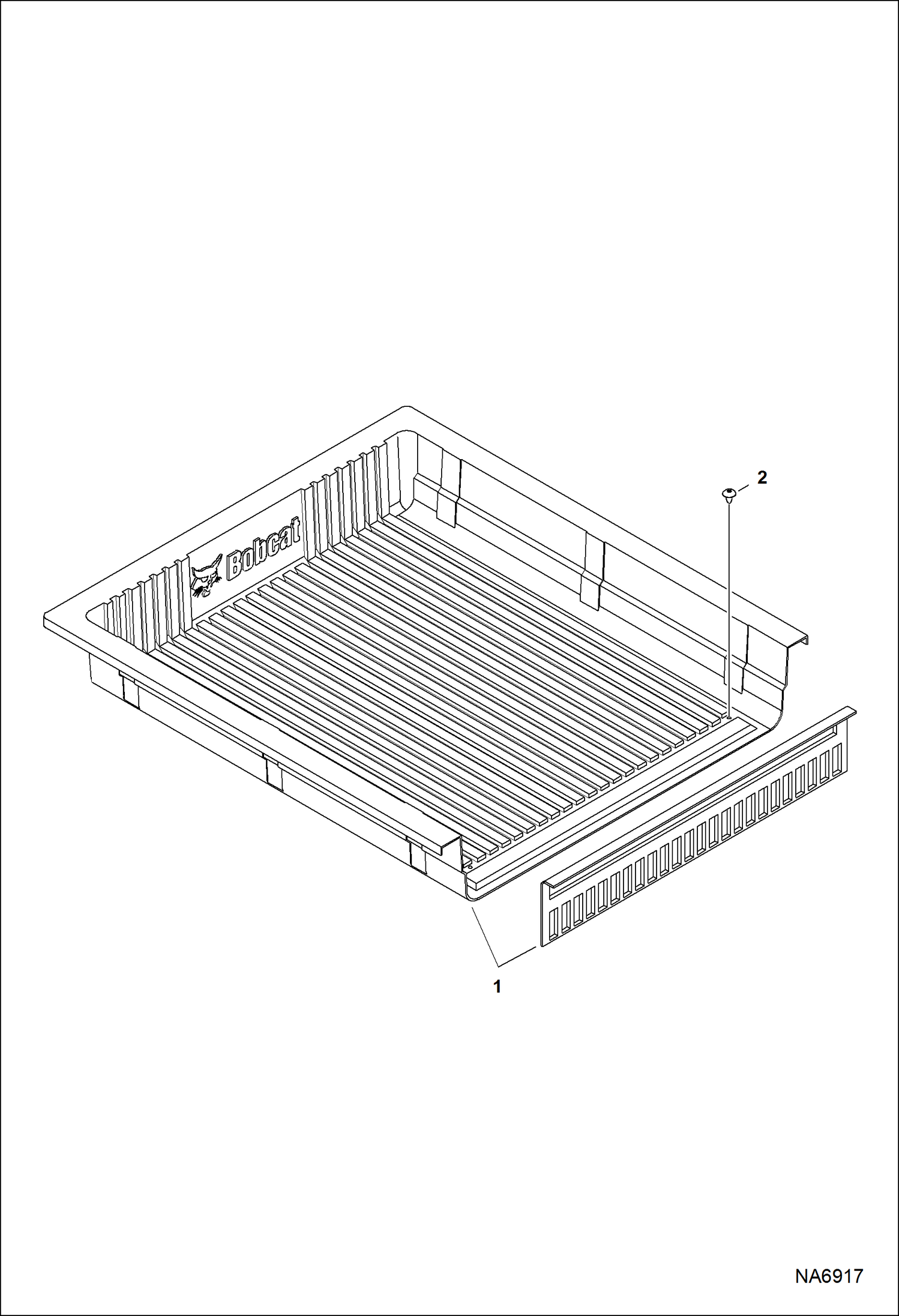 Схема запчастей Bobcat 5600 - BED LINER ACCESSORIES & OPTIONS