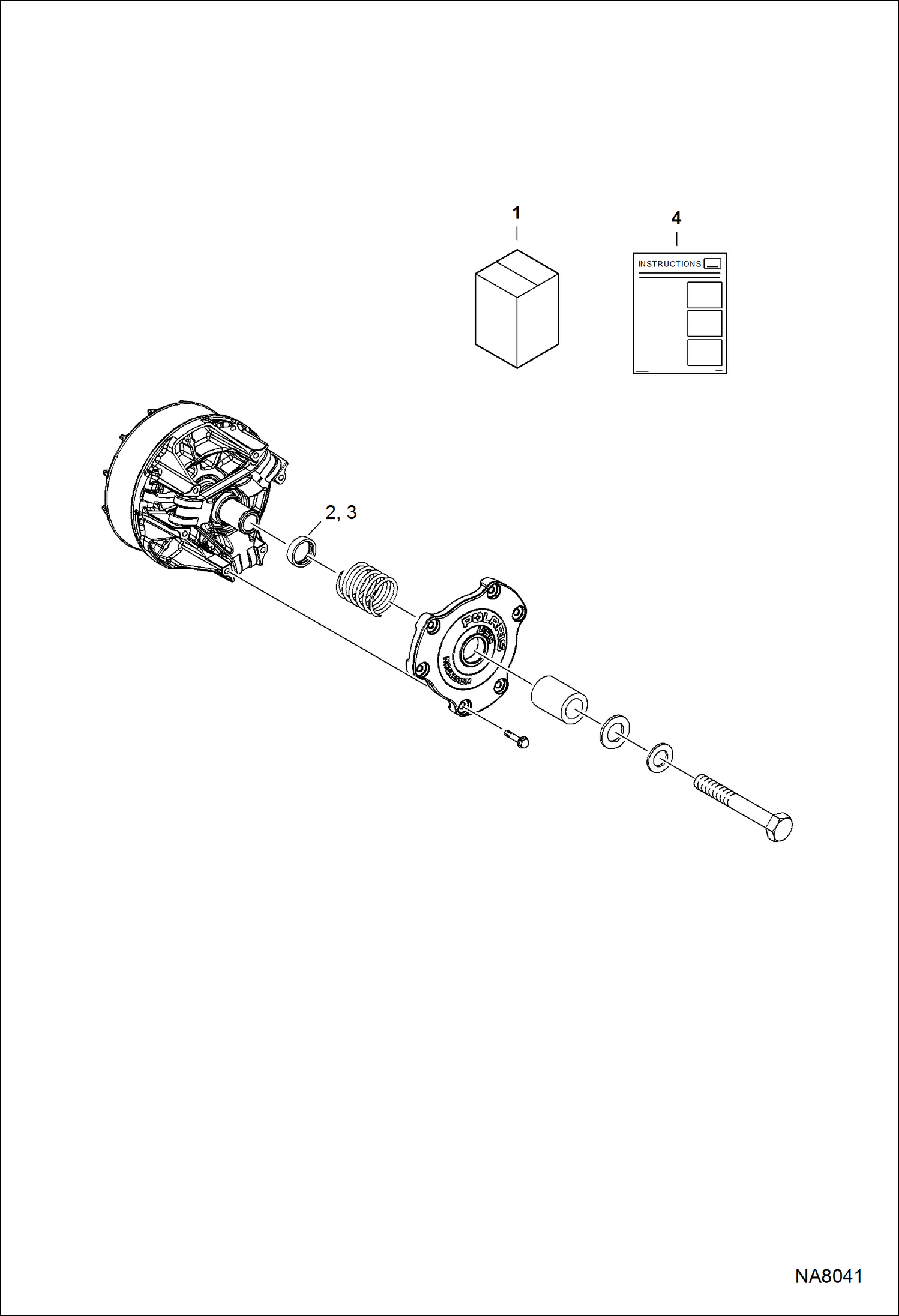 Схема запчастей Bobcat 3400 - SPEED LIMITER KIT ACCESSORIES & OPTIONS