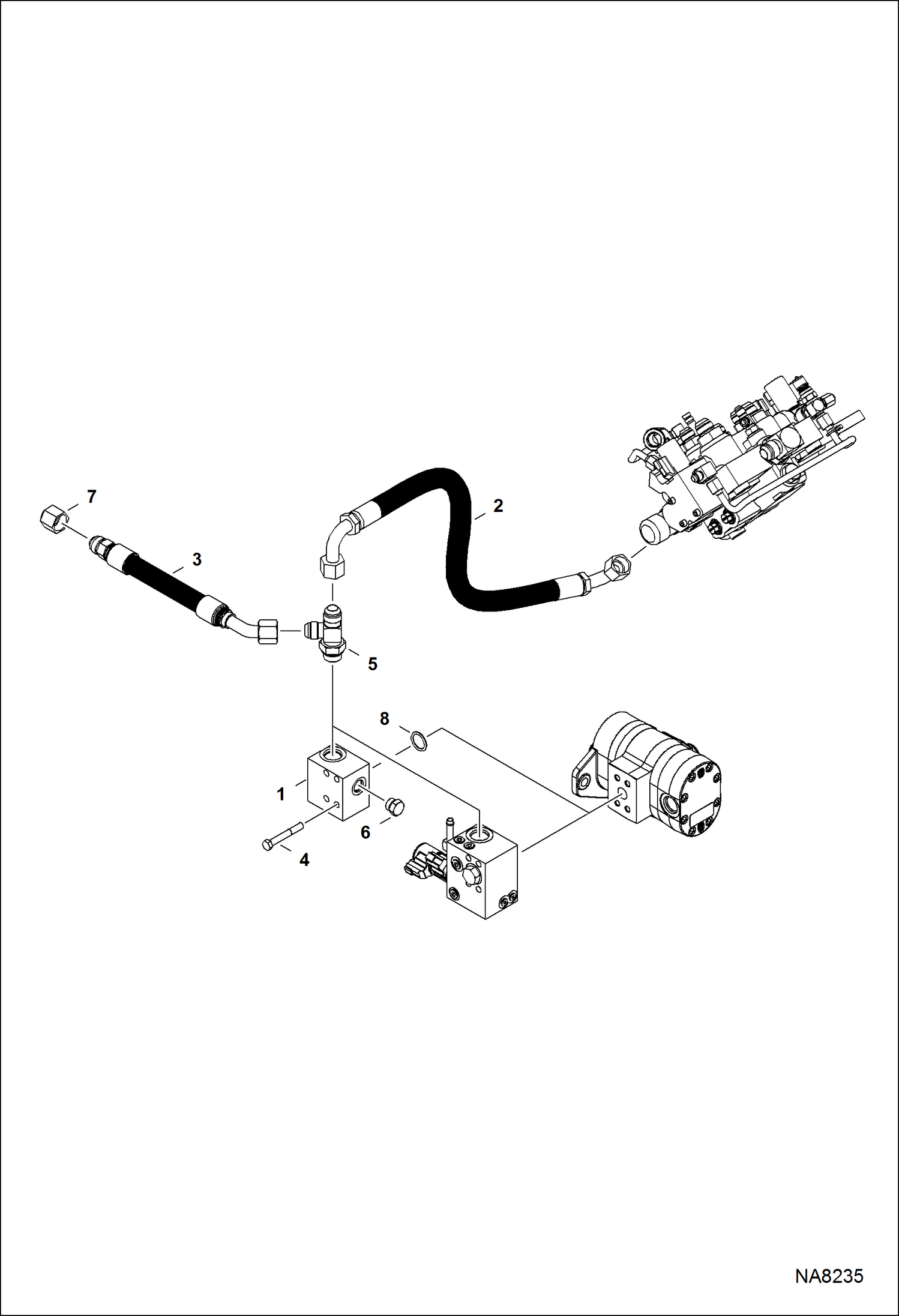 Схема запчастей Bobcat S-Series - SOUND/NOISE REDUCTION OPTION (Bystander) (Hyd Muffler) ACCESSORIES & OPTIONS