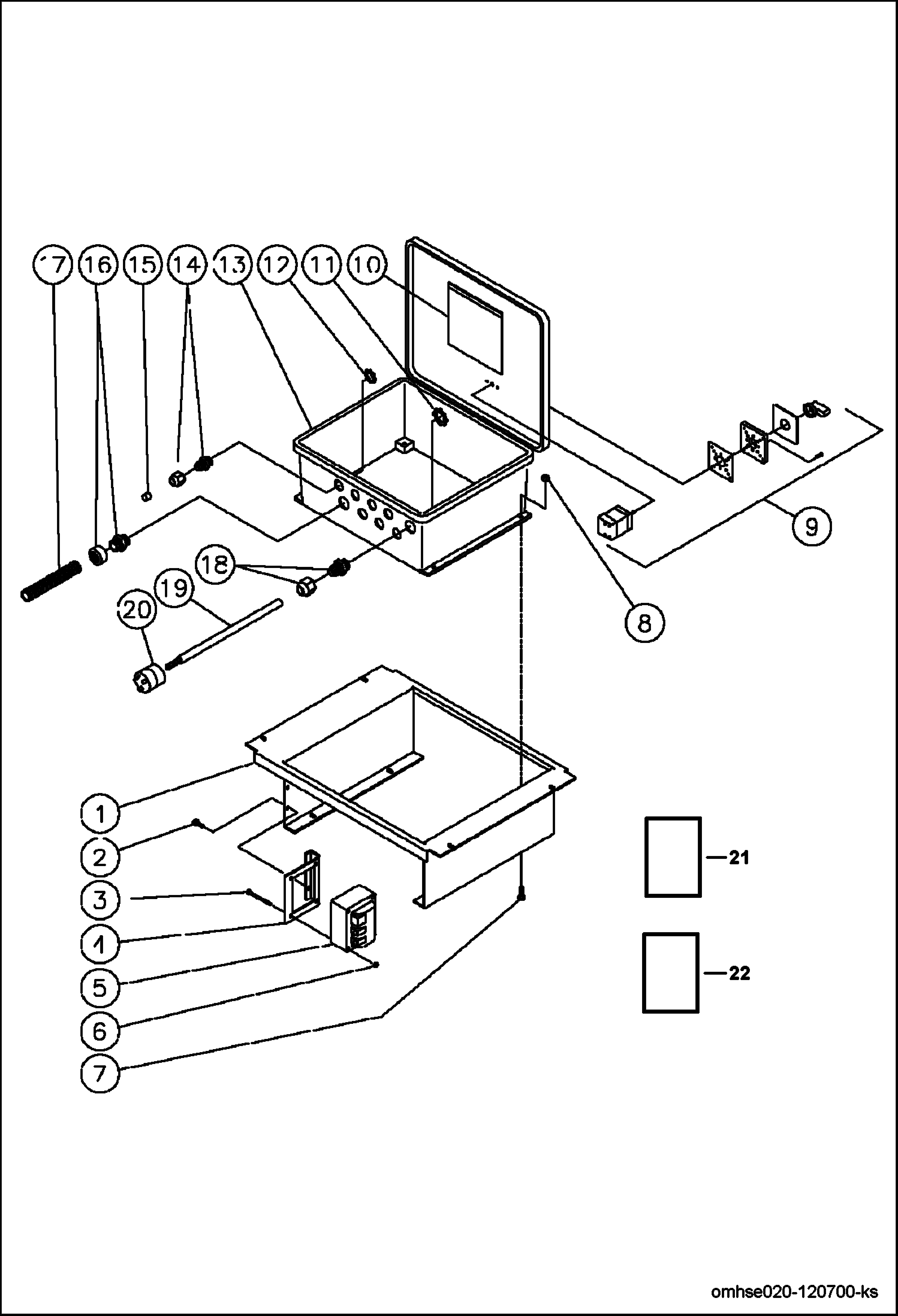 Схема запчастей Bobcat PRESSURE WASHER - CONTROL PANEL EQUIPMENT