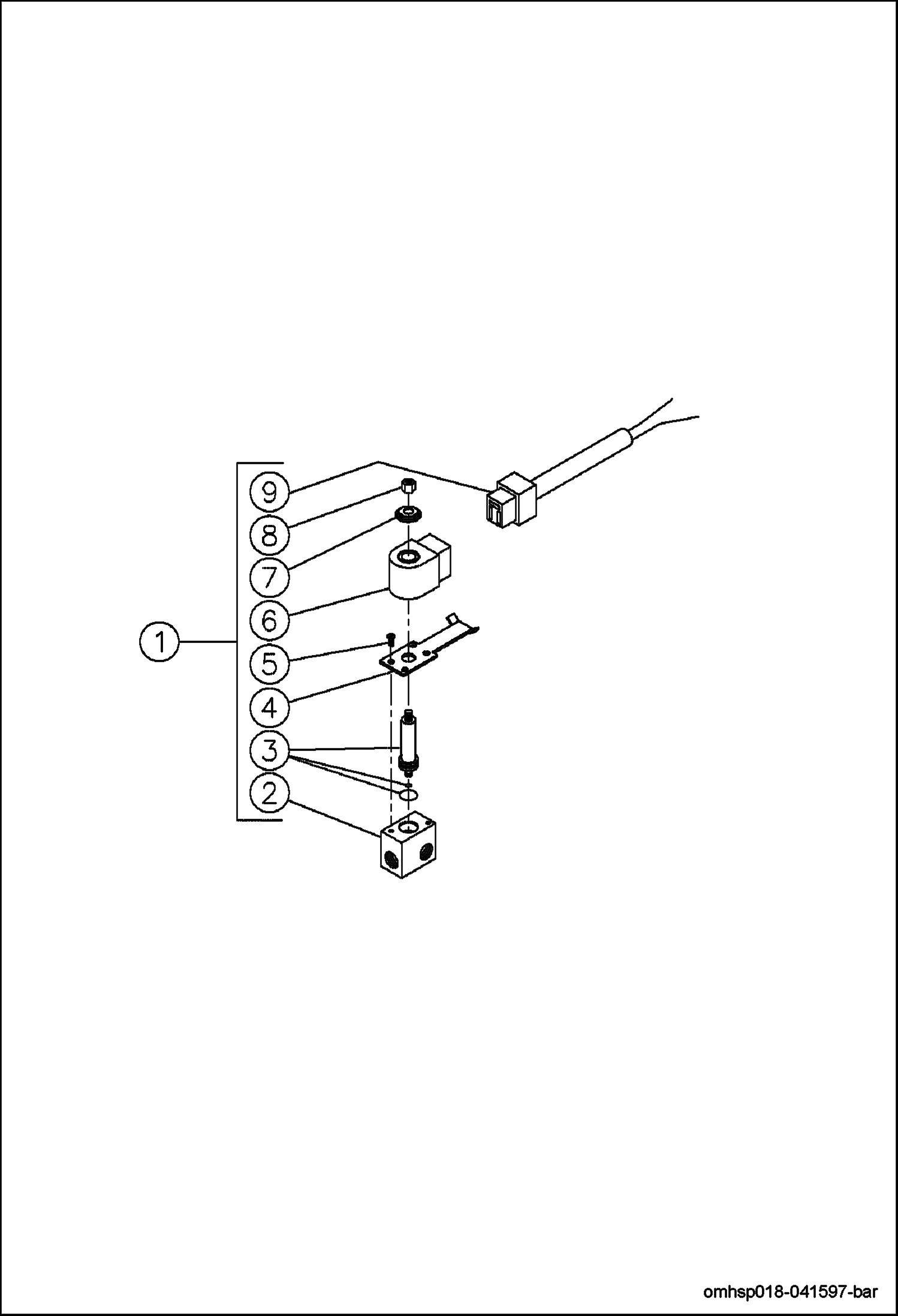 Схема запчастей Bobcat PRESSURE WASHER - FUEL SOLENOID EQUIPMENT