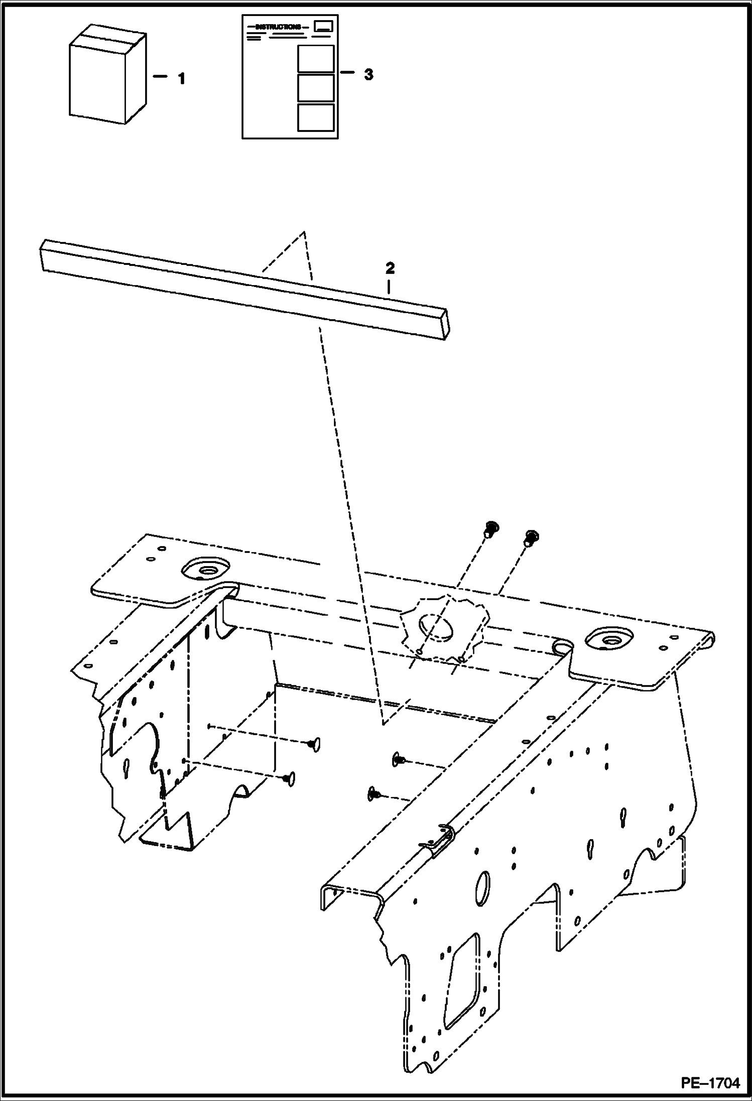 Схема запчастей Bobcat 700s - SEAL ENCLOSURE KIT ACCESSORIES & OPTIONS