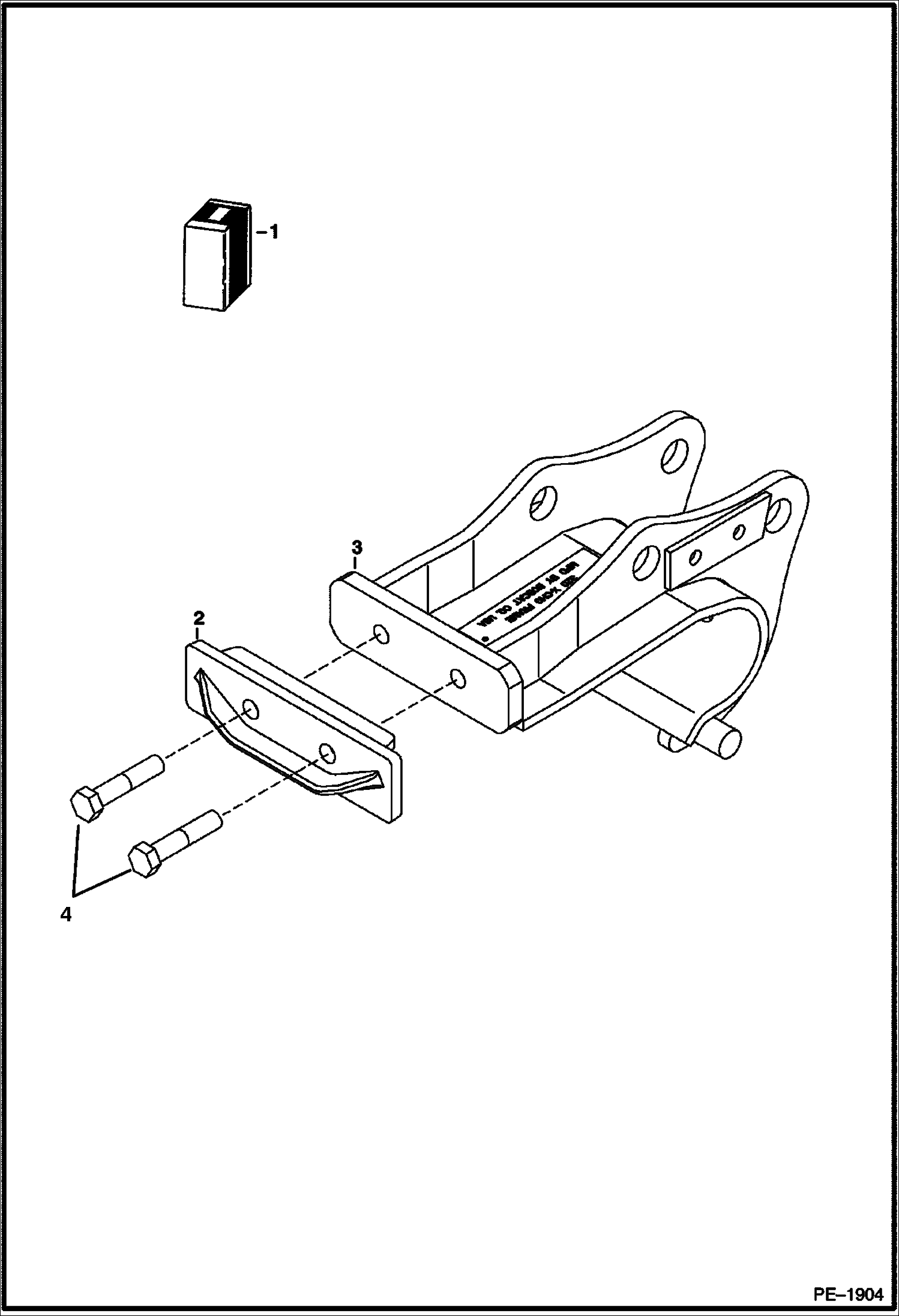 Схема запчастей Bobcat 320 - X-CHANGE (Bolt-On) ACCESSORIES & OPTIONS