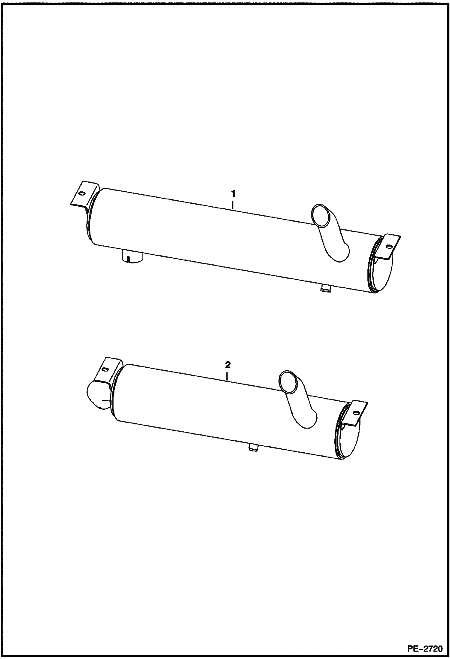 Схема запчастей Bobcat S-Series - MUFFLER/PURIFIER KIT ACCESSORIES & OPTIONS