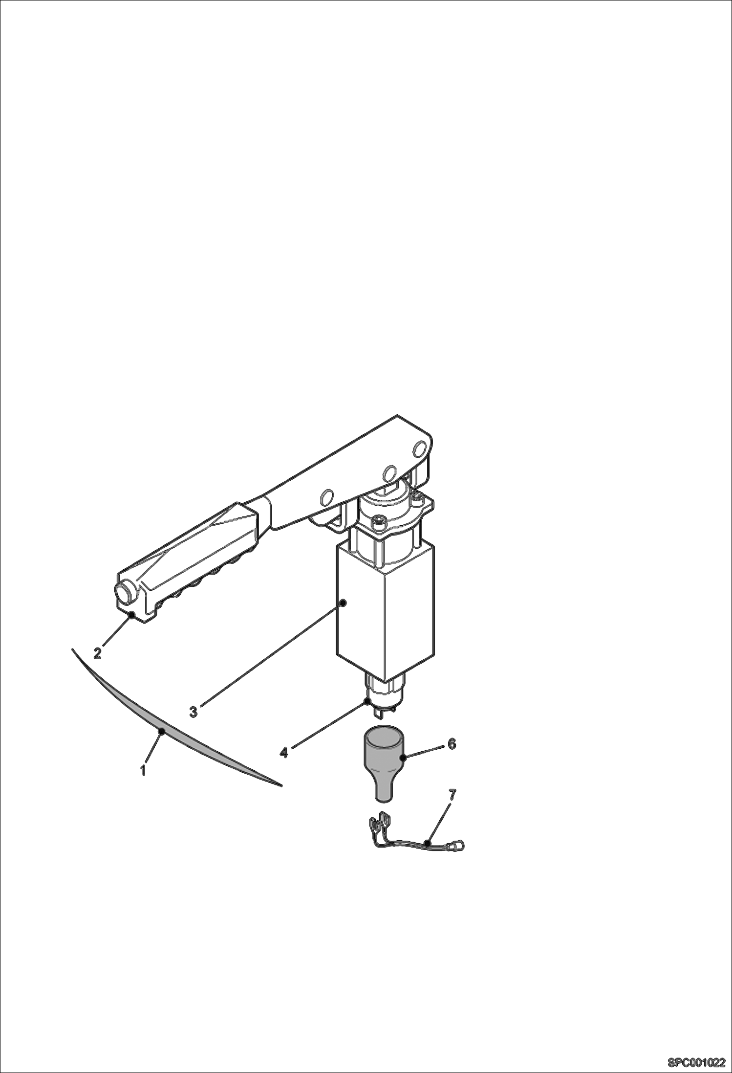 Схема запчастей Bobcat T40140 - PARKING BRAKE LEVER (S/N 363211173 - 12000, 363311271 - 12000) MAIN FRAME