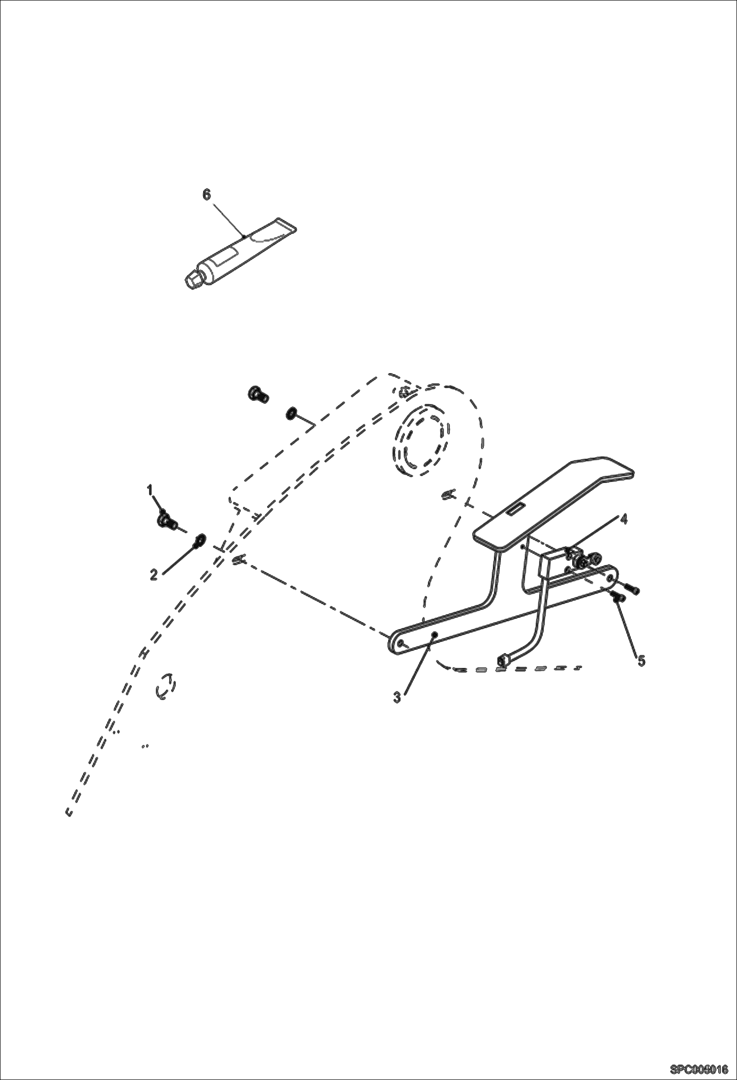 Схема запчастей Bobcat V723 - SECURITY CIRCUIT (S/N 368012001 & Above, 368112001 & Above) ELECTRICAL SYSTEM