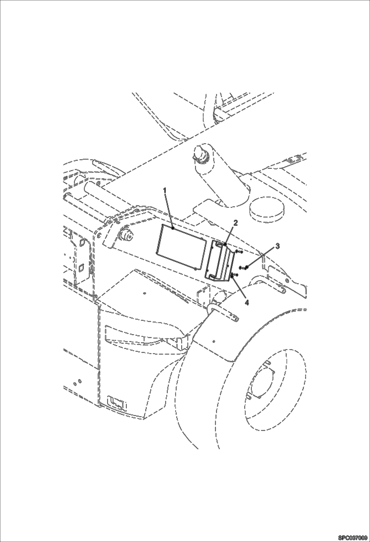 Схема запчастей Bobcat T40140 - WHEEL WEDGE OPTION ACCESSORIES & OPTIONS