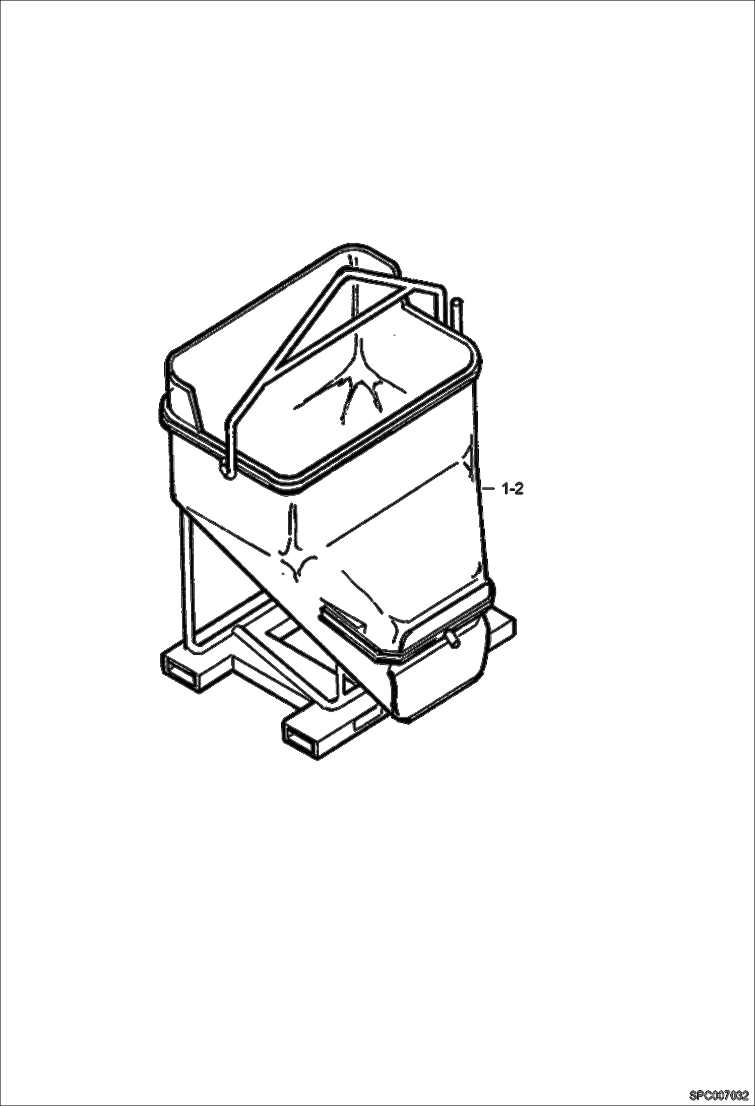 Схема запчастей Bobcat T40140 - CONCRETE BUCKET ACCESSORIES & OPTIONS