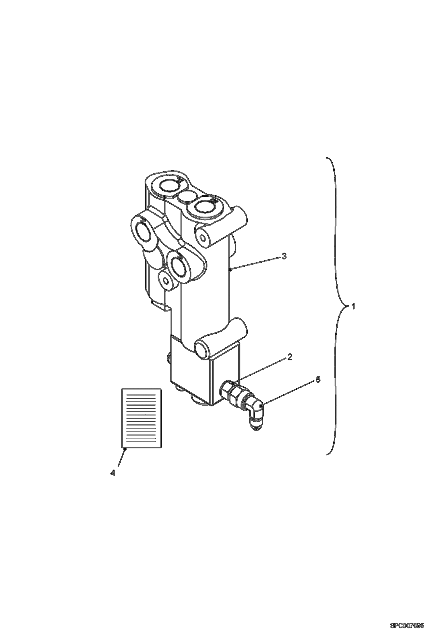 Схема запчастей Bobcat T3571 - TRAILER BRAKE KIT ACCESSORIES & OPTIONS