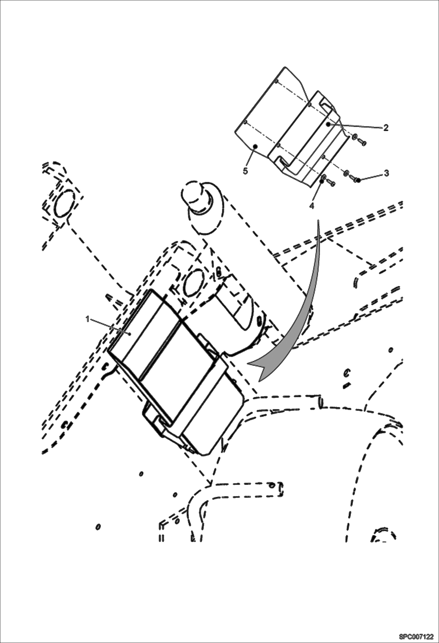 Схема запчастей Bobcat T2556 - WHEEL WEDGE OPTION ACCESSORIES & OPTIONS