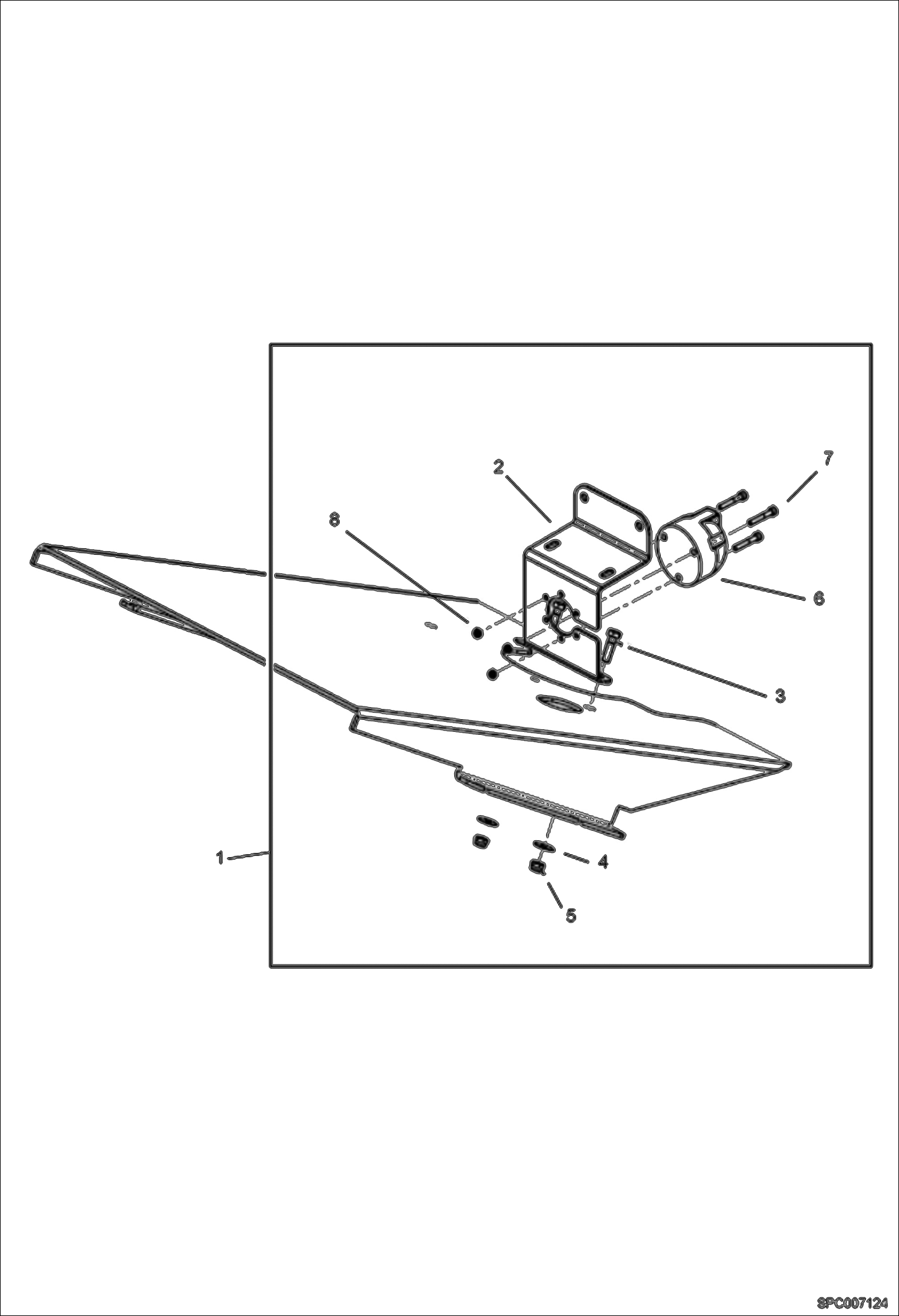 Схема запчастей Bobcat T2556 - TRAILER PLUG ACCESSORIES & OPTIONS