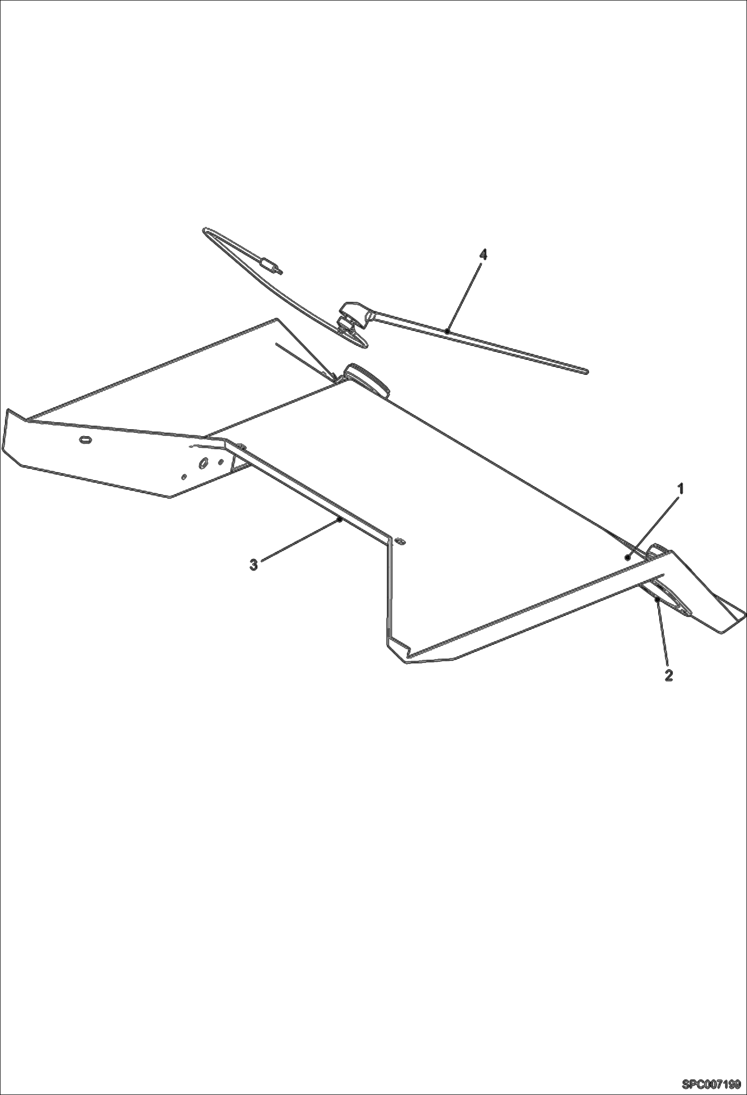 Схема запчастей Bobcat T35100L - LOUDSPEAKER PREDISPOSAL ACCESSORIES & OPTIONS