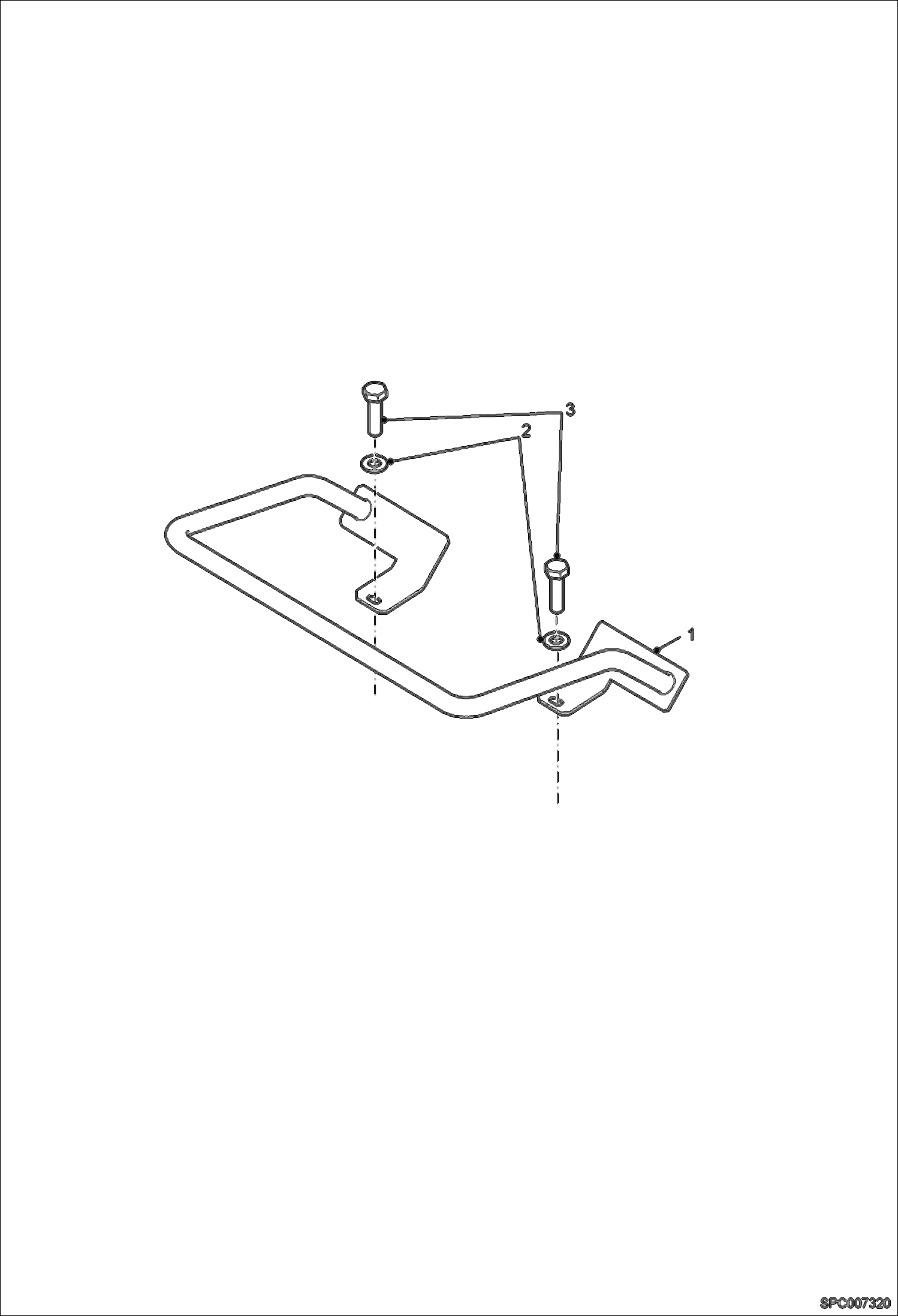 Схема запчастей Bobcat T2250 - EVAPORATOR PROTECTION BAR (S/N AC1911001 - 12999) ACCESSORIES & OPTIONS