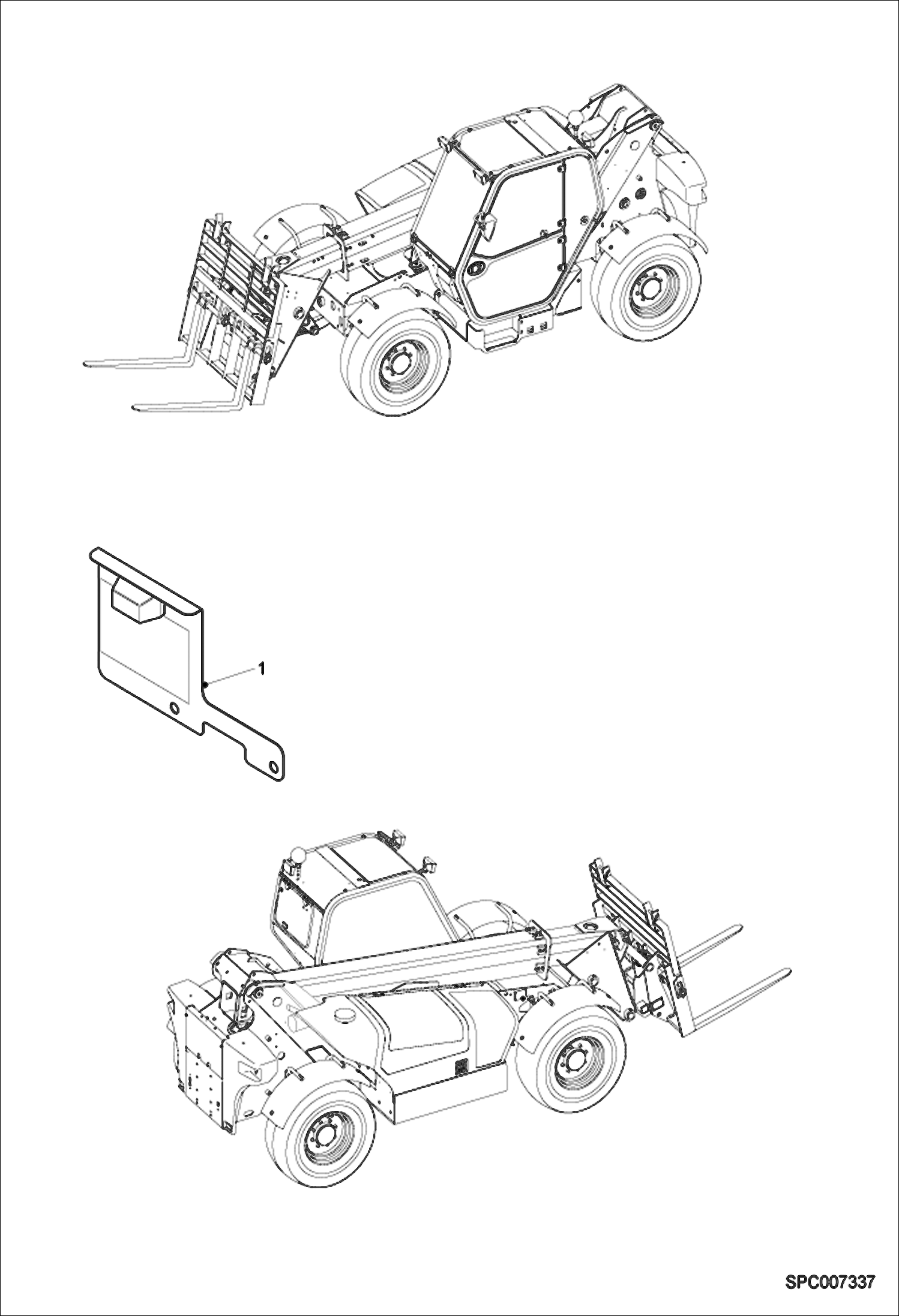 Схема запчастей Bobcat T3571L - LOCAL LEGISLATION COMPLIANCE SET ACCESSORIES & OPTIONS