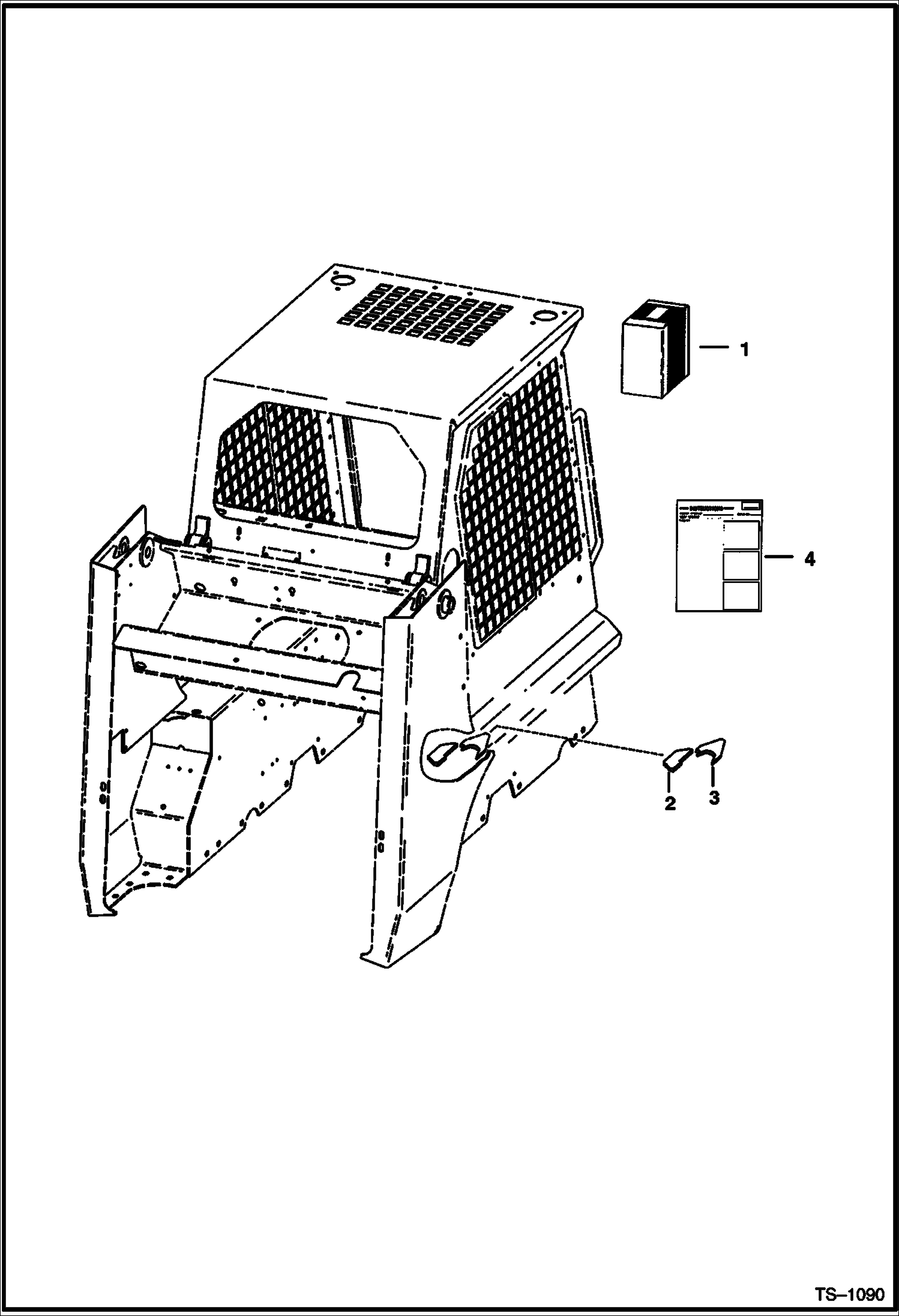 Схема запчастей Bobcat 700s - FENDER BRACE KIT ACCESSORIES & OPTIONS