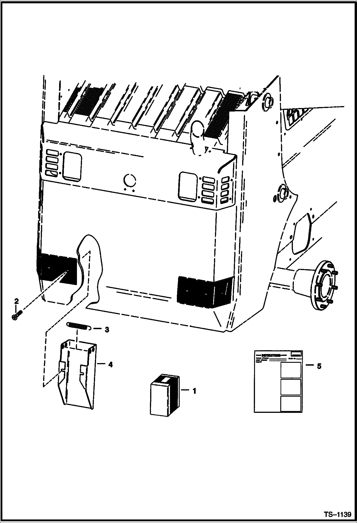 Схема запчастей Bobcat 700s - TOOL BOX ACCESSORIES & OPTIONS