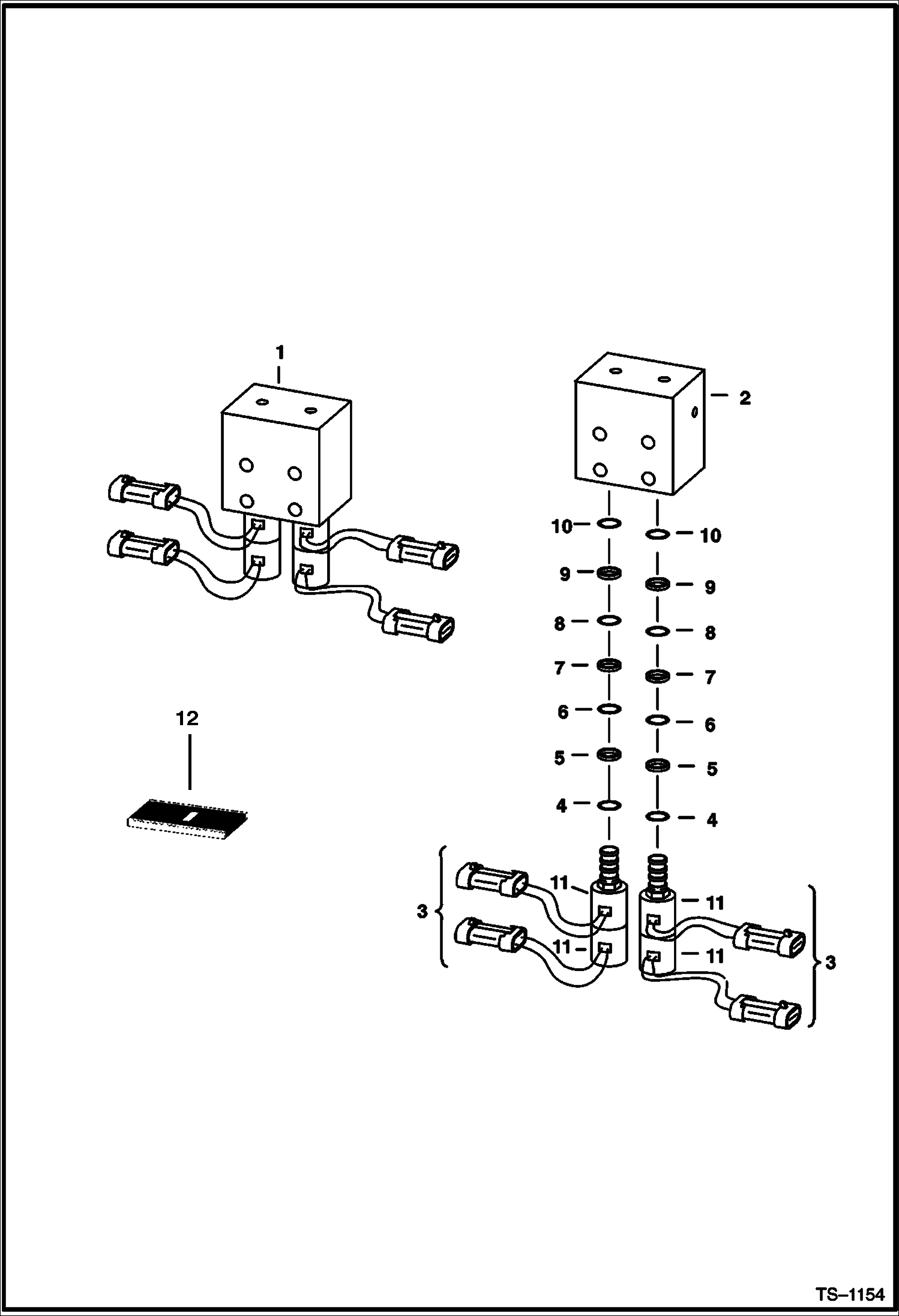 Схема запчастей Bobcat WHEEL SAWS - WHEEL SAW (Valve) (WS12 561500101 & Above) (WS18 561600101 & Above) Loader