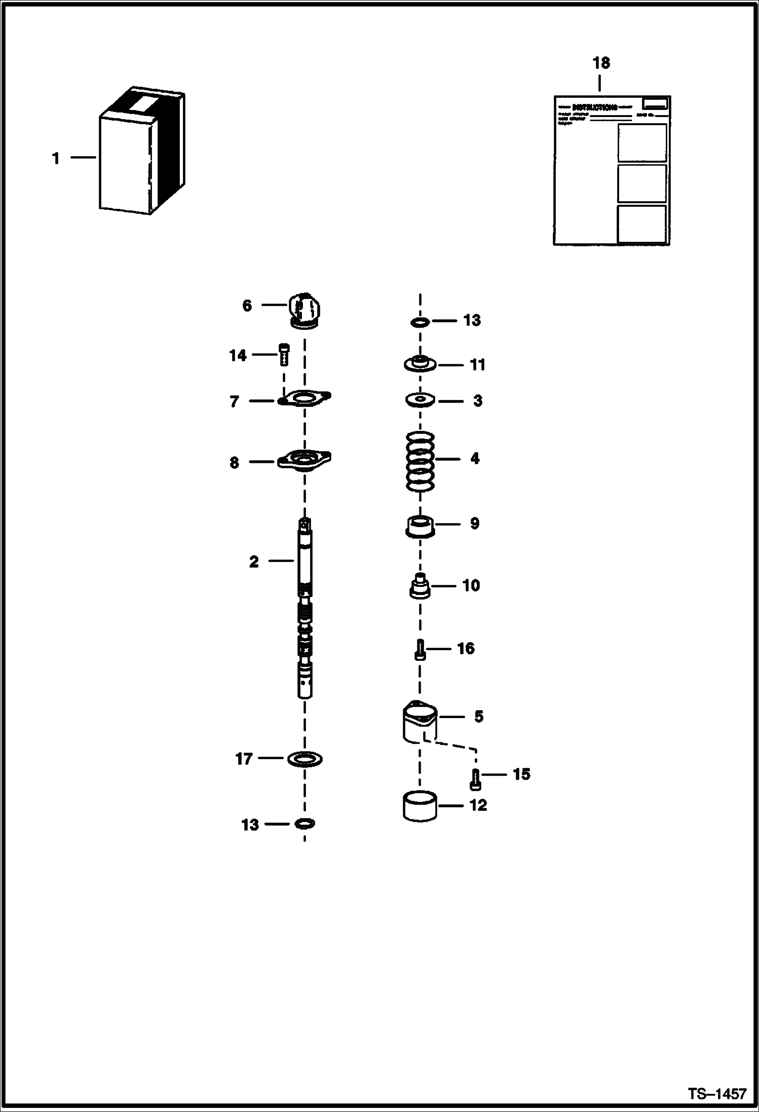 Схема запчастей Bobcat 400s - AUXILIARY SPOOL KIT ACCESSORIES & OPTIONS