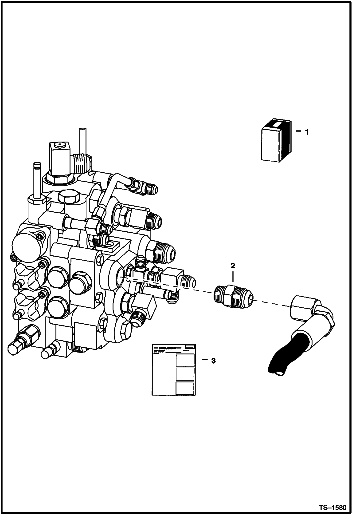 Схема запчастей Bobcat 900s - DUMP RESTRICTOR KIT ACCESSORIES & OPTIONS