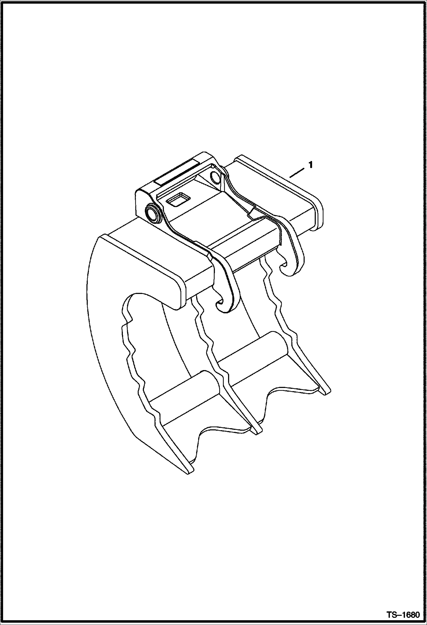 Схема запчастей Bobcat GRAPPLES - GRAPPLE (X-Change Mounted Only) (335, 337, 341 ,435) Экскаваторы