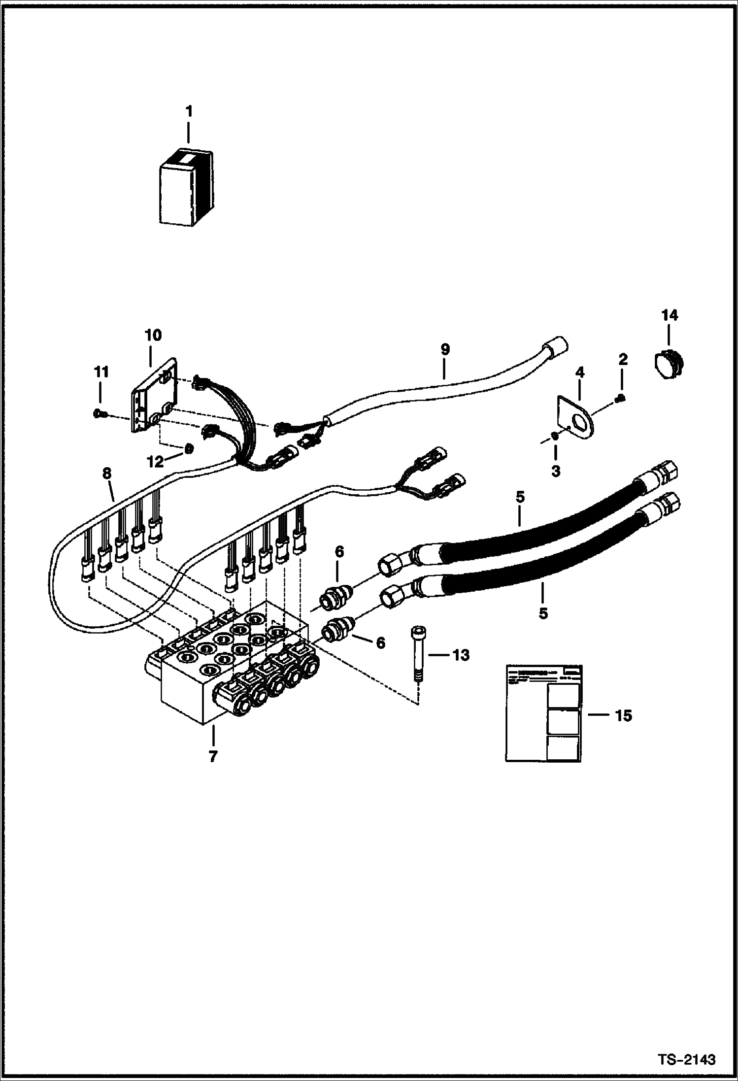 Схема запчастей Bobcat TREE SPADE - TREE SPADE (ACD Upgrade Kit) Loader