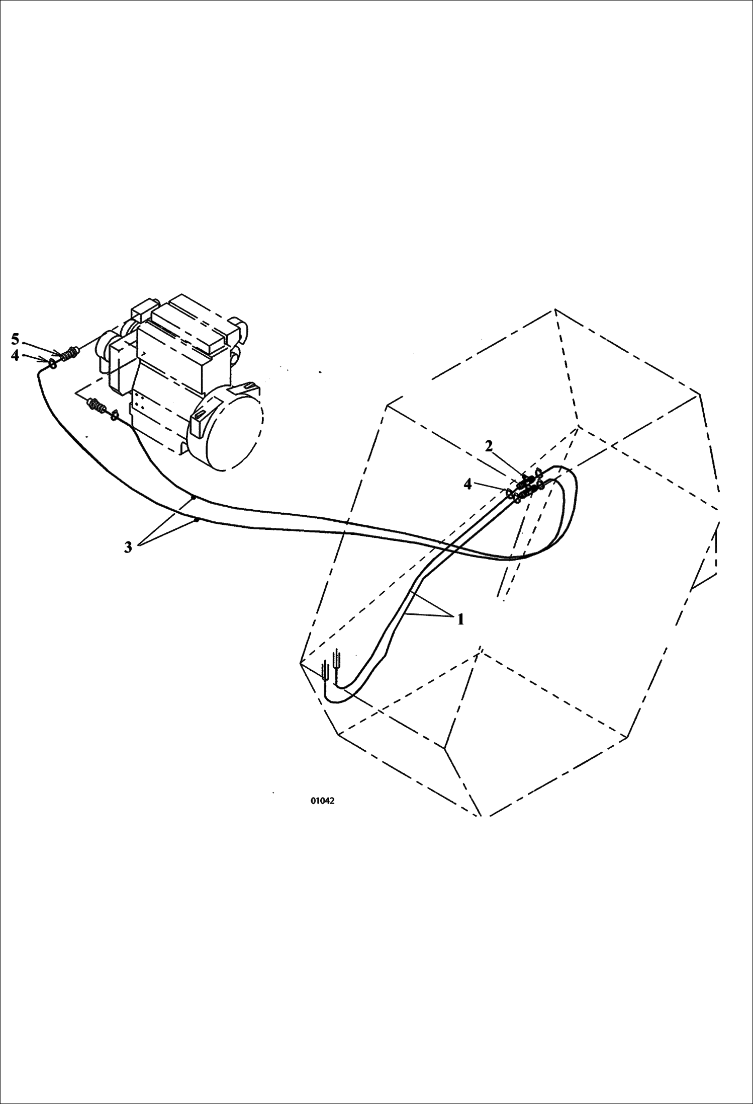 Схема запчастей Bobcat V518 - HEATING CONTROL 367011001-12517 CHASSIS