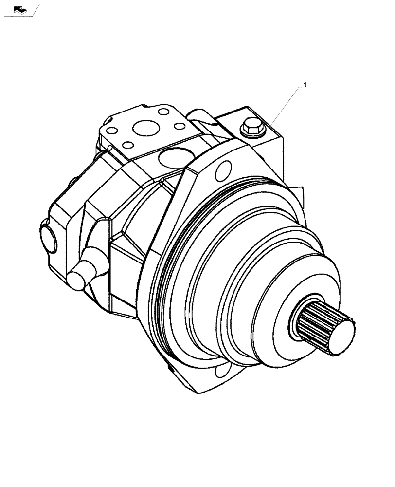 Схема запчастей Case SV212 - (35.353.39) - MOTOR, HYDRAULIC DRUM DRIVE - NARROW VERSION (PF LB HT ATC) - BTW NBNTC2141 - NBNTC3080 (35) - HYDRAULIC SYSTEMS