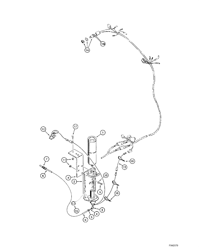 Схема запчастей Case 1840 - (02-04) - COLD START SYSTEM (NORTH AMERICA) (02) - ENGINE