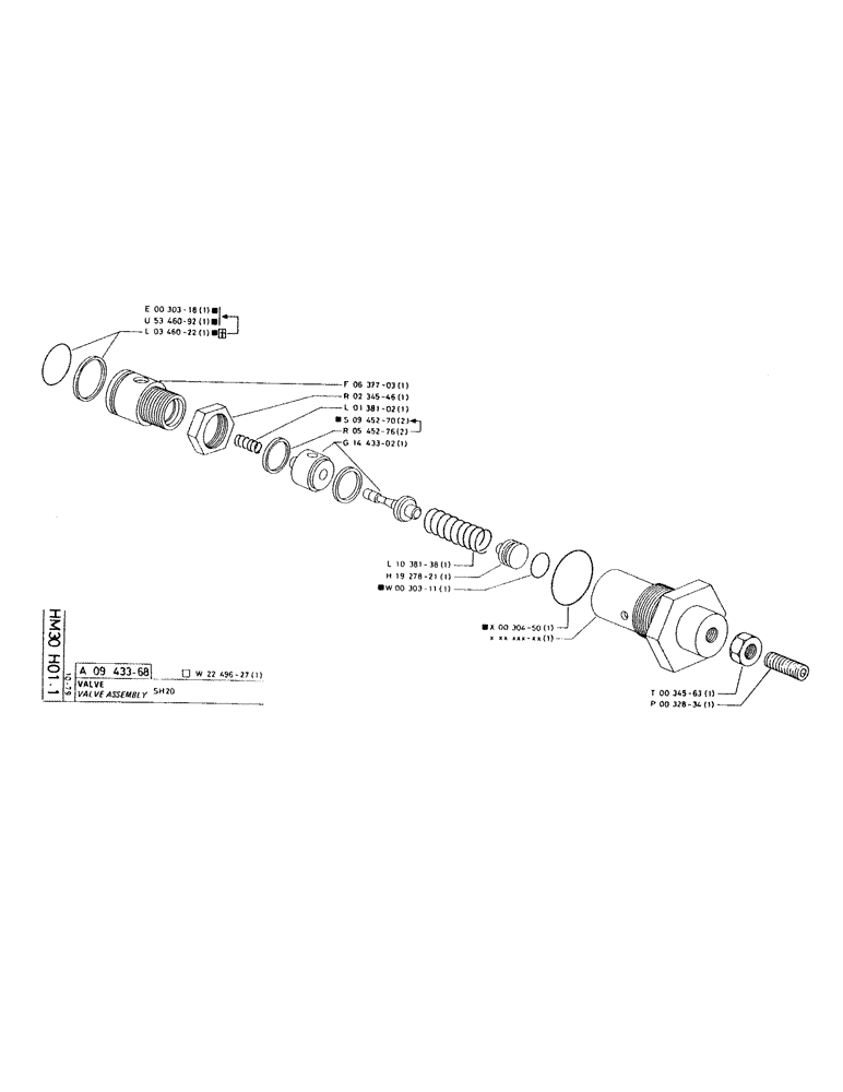 Схема запчастей Case RC200 - (083) - VALVE ASSEMBLY 