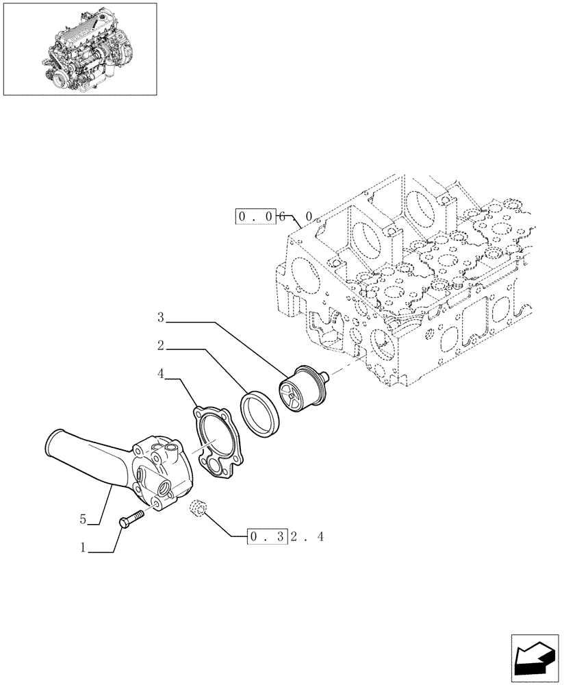 Схема запчастей Case F2CE9684D E001 - (0.32.6[01]) - TEMPERATURE CONTROL (THERMOSTAT) - (504150920-504072032) 