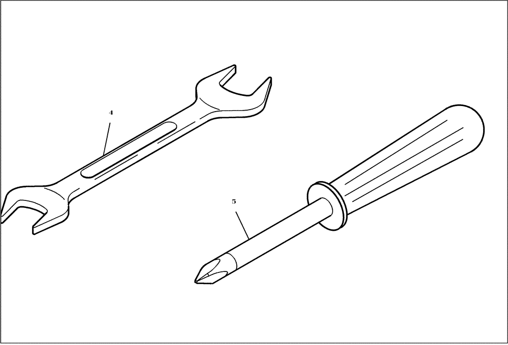 Схема запчастей Case 21D - (92.010[2987182000]) - TOOL SET (89) - TOOLS