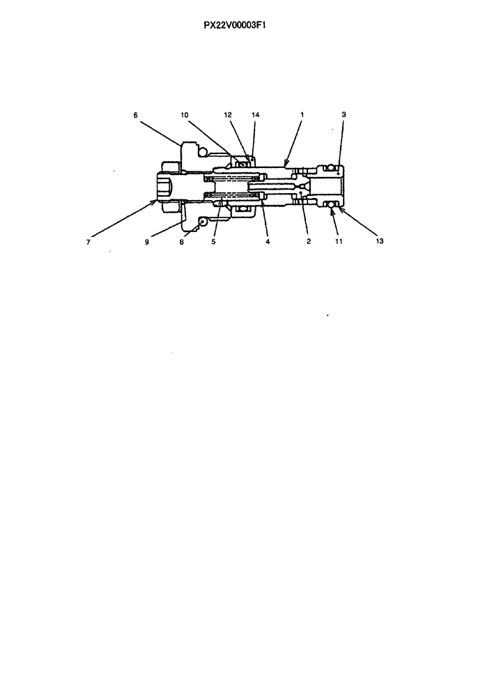 Схема запчастей Case CX36B - (HC325-01[1]) - VALVE ASSY, RELIEF (35) - HYDRAULIC SYSTEMS