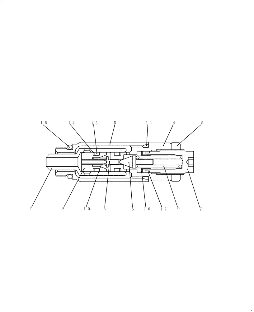 Схема запчастей Case CX31B - (HC019-01[1]) - HYDRAULIC CONTROL VALVE - COMPONENTS (35) - HYDRAULIC SYSTEMS