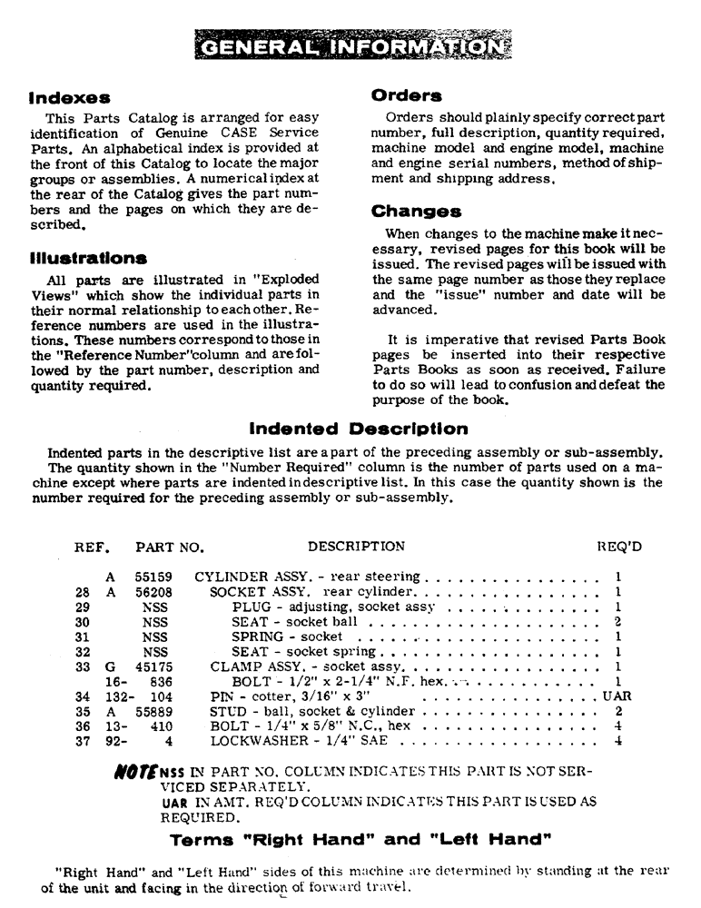 Схема запчастей Case W7E - (004) - GENERAL INFORMATION (00) - PICTORIAL INDEX