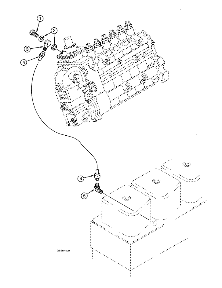 Схема запчастей Case 821B - (3-11C) - ANEROID SYSTEM, 6T-590 EMISSIONS CERTIFIED ENGINE, LOADER P.I.N. JEE053350 & AFTER (03) - FUEL SYSTEM