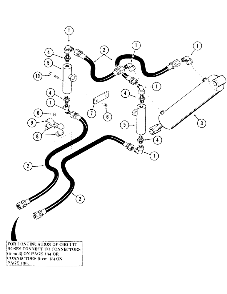 Схема запчастей Case 35 - (114) - WRIST-O-TWIST TUBINGS (84) - BOOMS, DIPPERS & BUCKETS