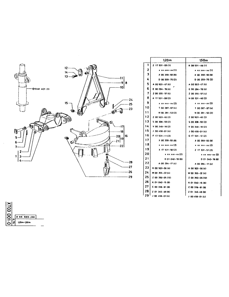 Схема запчастей Case 115CL - (172) - 115 PARTS MANUAL (1976) 