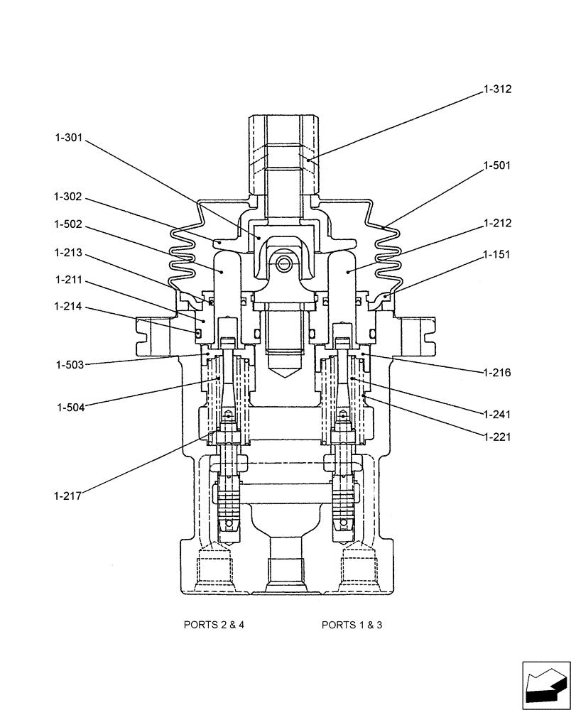 Схема запчастей Case CX17B - (01-026[02]) - VALVE INSTAL (35) - HYDRAULIC SYSTEMS