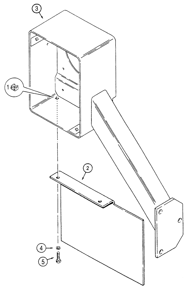 Схема запчастей Case 721C - (09-73) - NUMBER PLATE (09) - CHASSIS