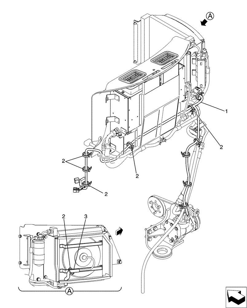 Схема запчастей Case CX31B - (01-097[00]) - HARNESS ASSY (55) - ELECTRICAL SYSTEMS