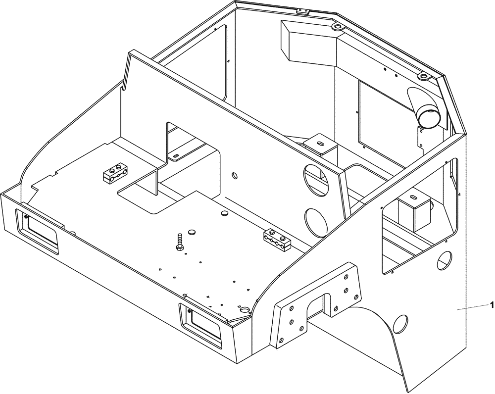 Схема запчастей Case DV202 - (12-50/12[01]) - SIDE FRAMES - FRONT (12) - Chassis/Attachments