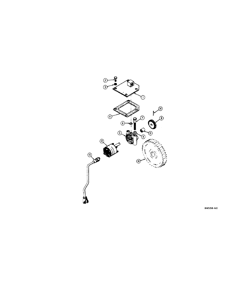 Схема запчастей Case 310D - (162) - C-12 WINCH HYDRAULIC PUMP, C-12 WINCH HYDRAULIC CONTROLS (07) - HYDRAULIC SYSTEM