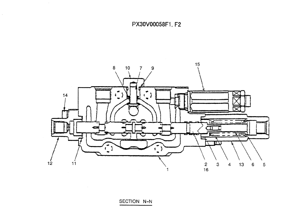 Схема запчастей Case CX31B - (07-013) - VALVE ASSY, CONTROL (BUCKET) (35) - HYDRAULIC SYSTEMS