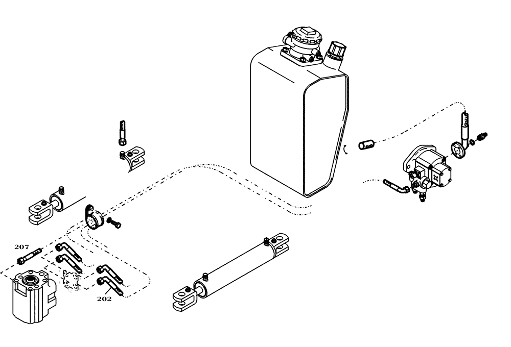 Схема запчастей Case 321D - (20.530[2987403002]) - HYDRAULIC SYSTEM STEERING (35) - HYDRAULIC SYSTEMS