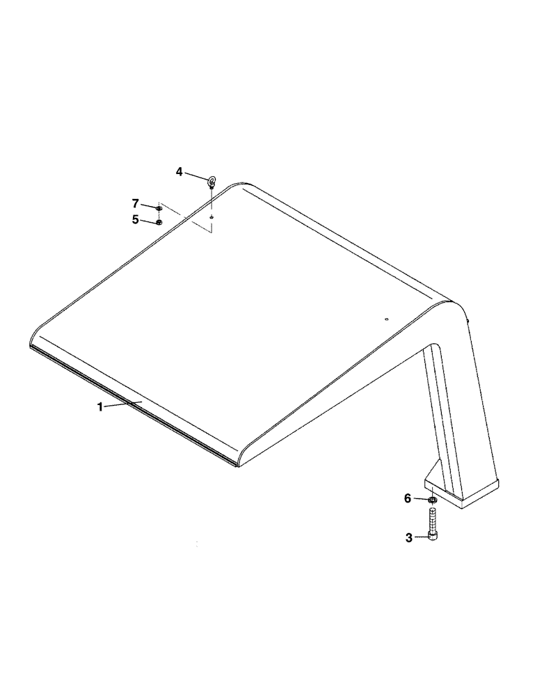 Схема запчастей Case SV216 - (12-021-00[02]) - ROPS FRAME - IF USED (09) - CHASSIS/ATTACHMENTS