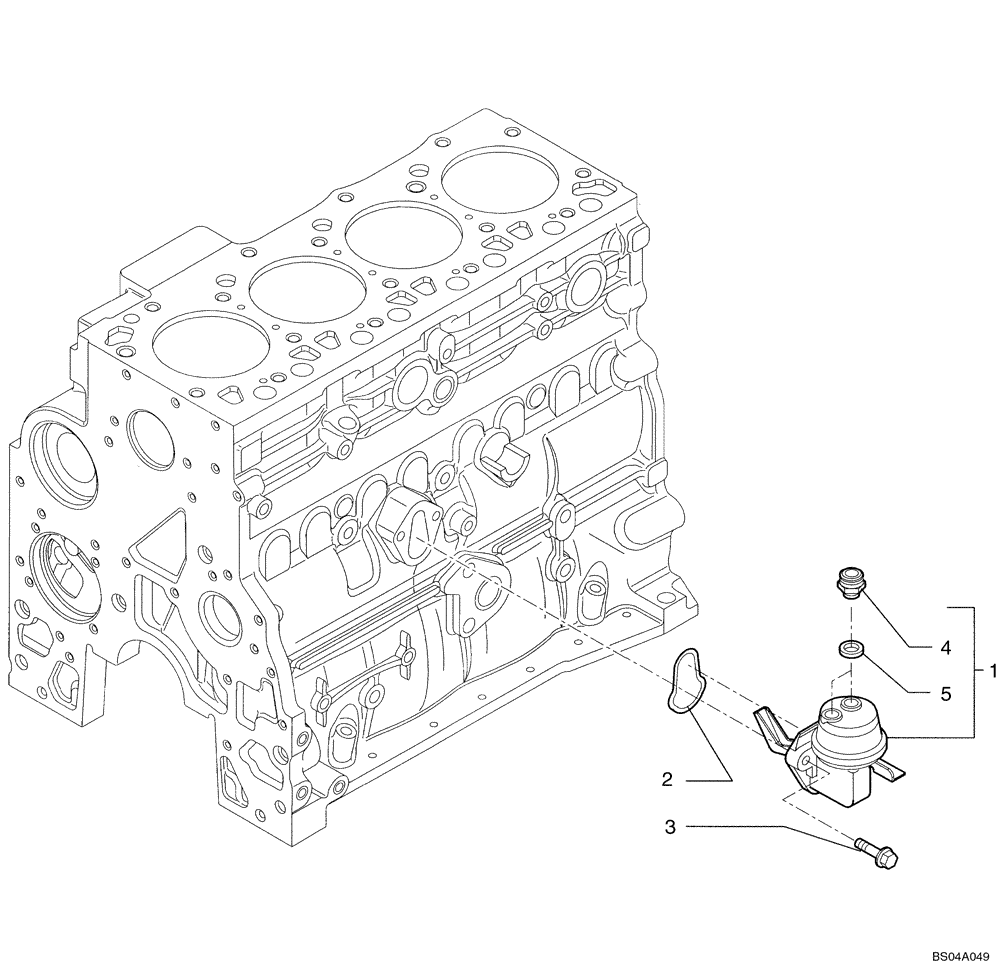 Схема запчастей Case 750K - (03-11) - FUEL PUMP (03) - FUEL SYSTEM