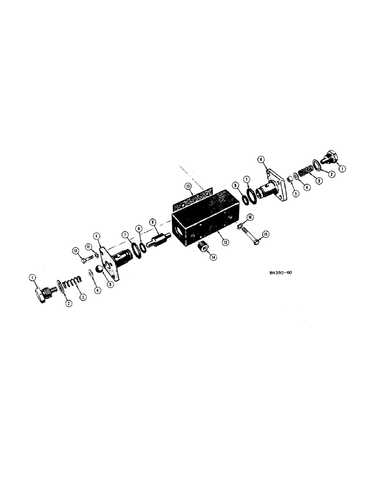 Схема запчастей Case 420BD - (128[A]) - G13106 HYDRAULIC INTERLOCK 