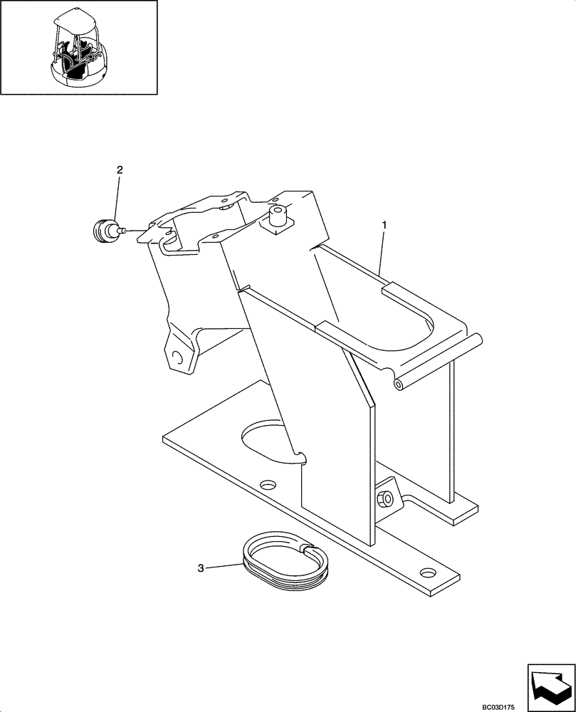 Схема запчастей Case CX36 - (09-31[00]) - CONTROL BOX ASSY - RIGHT HAND (09) - CHASSIS/ATTACHMENTS